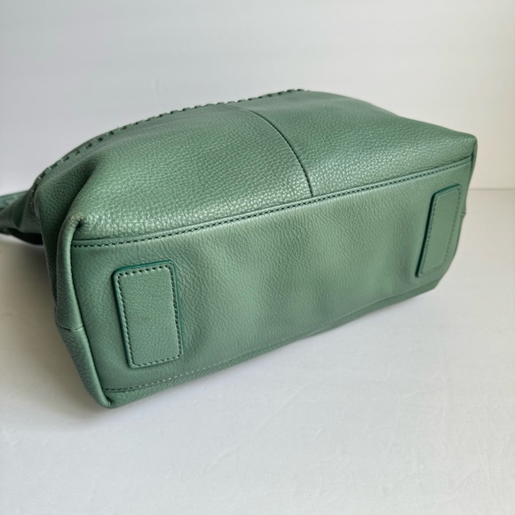HOBO Entwine Bag Shoulder Purse Slouchy Leather Meadow Sage Green Casual Sheila - Picture 9 of 13
